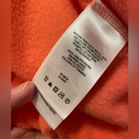 Columbia Women's Bright Coral Fleece Jacket - Picture 5 of 6